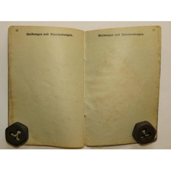 WW1 soldados alemanes paybook Militärpaß. Espenlaub militaria